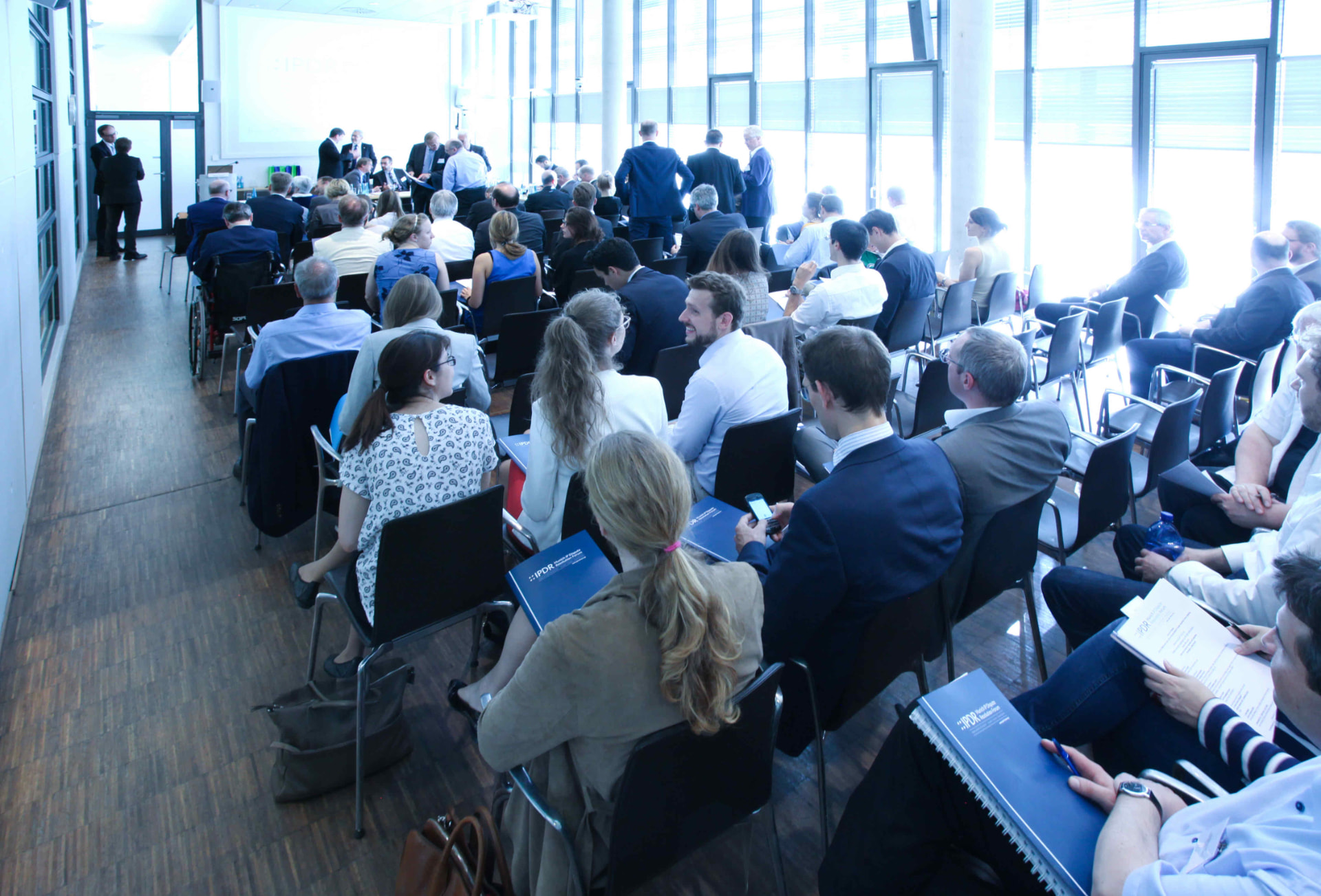 Munich IPDR Forum audience at an IPDR event